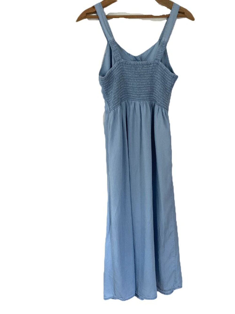 Japna Chambray Sleeveless Midi Dress – Size Small - Picture 2 of 9